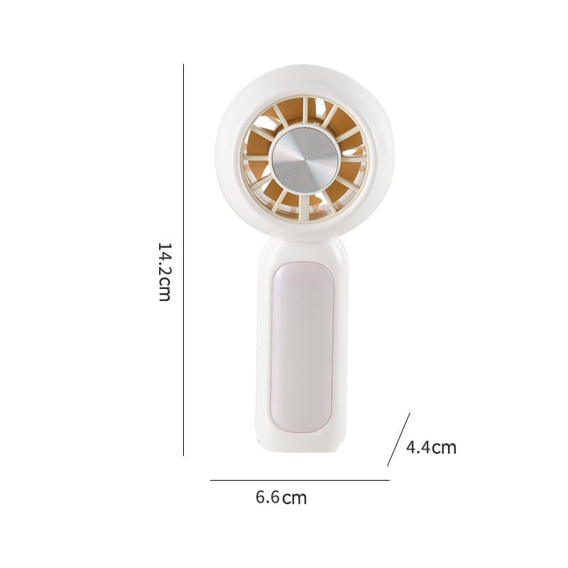 View 5 of Rechargeable Handheld Fan, Portable Mini Cooling Fan for Home & Outdoor