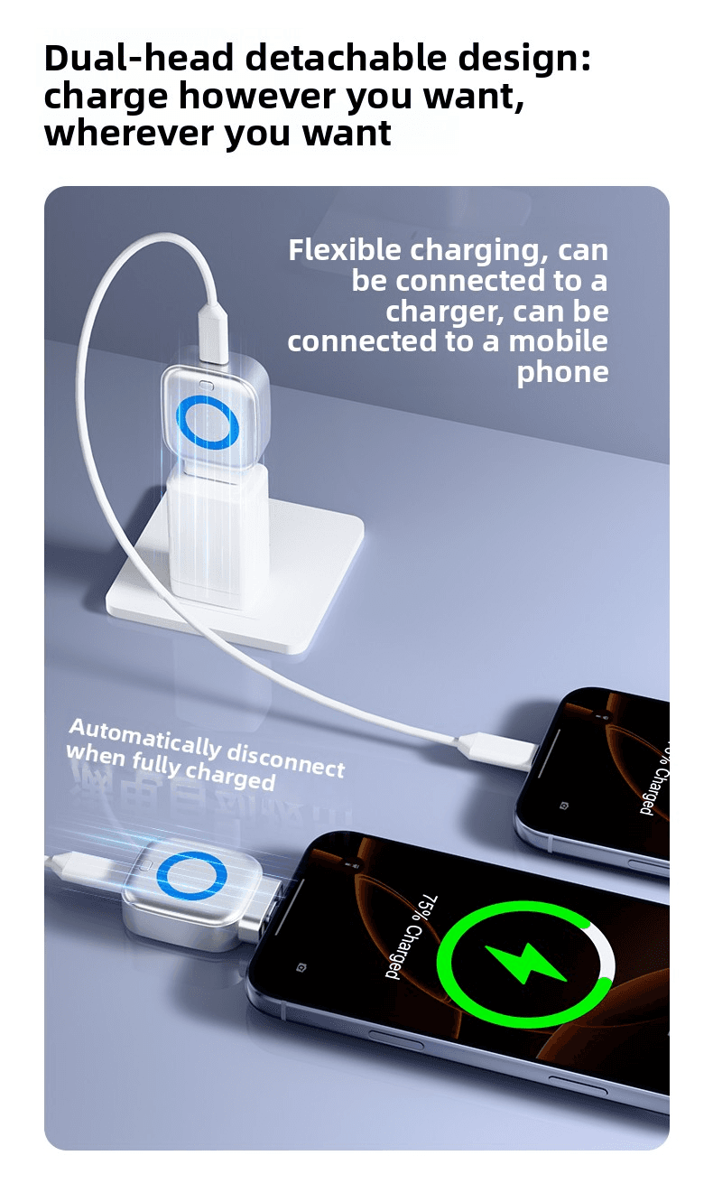 View 4 of 140W AI Smart Full‑Charge Separator, Physical Auto‑Eject When Full, USB‑C Overcharge Protector for Phone Laptop