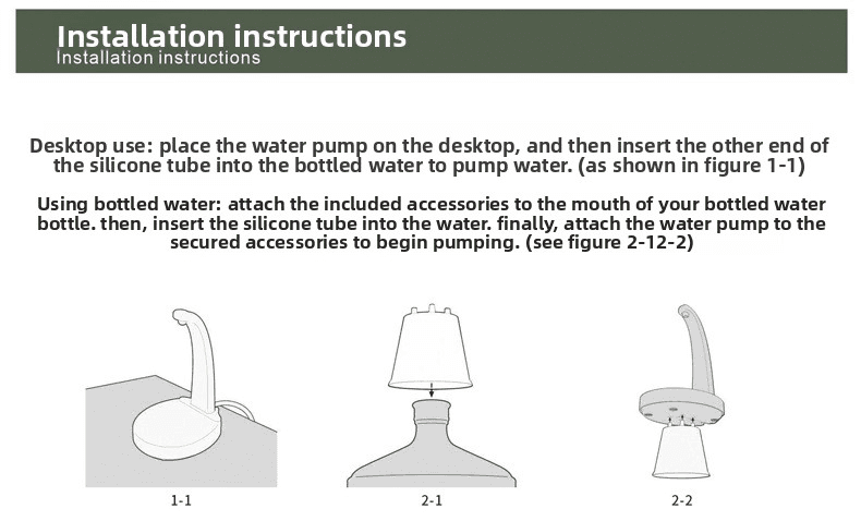 View 6 of USB‑C Rechargeable Automatic Water Pump