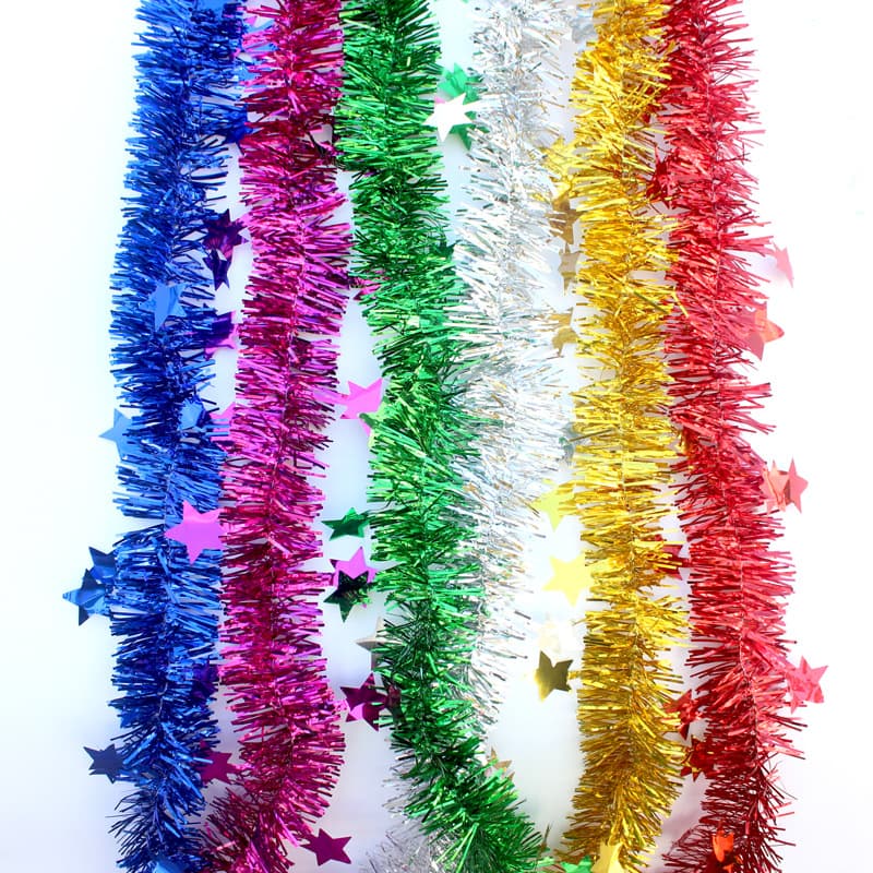 2026 Christmas Tinsel Garland main image 1