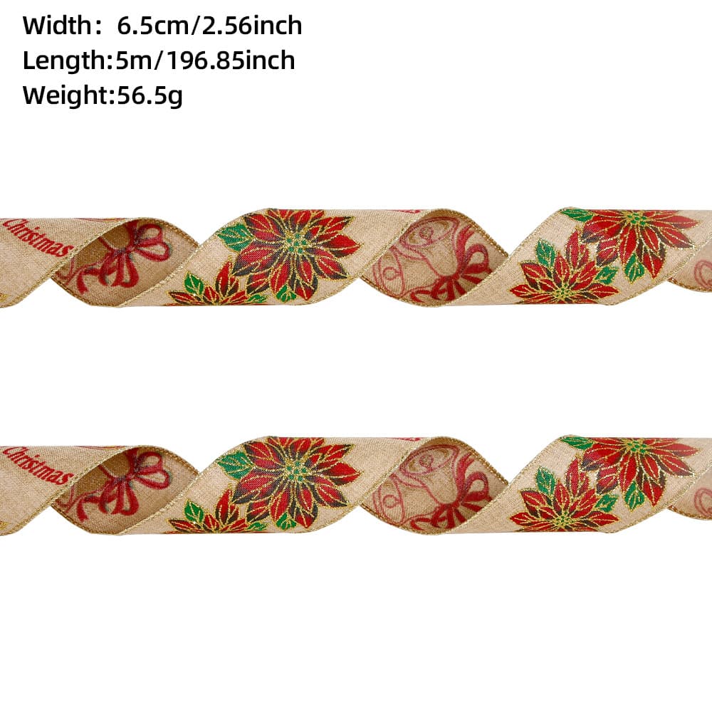 5 m 6.5 cm Red Bell