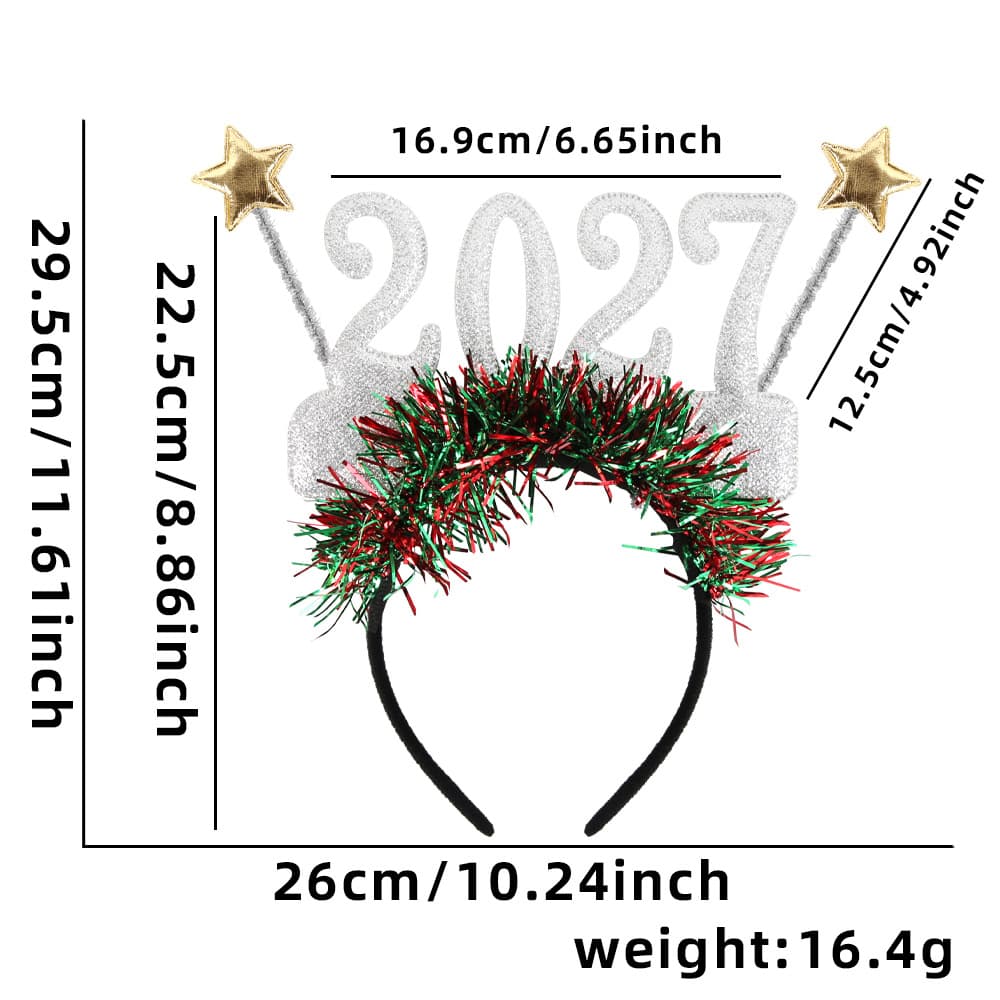 Silver Star Headband