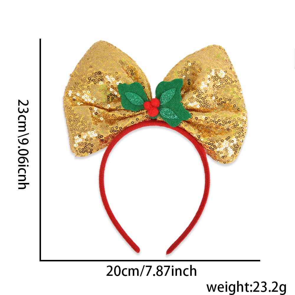 Gold Berry Decorative Bow