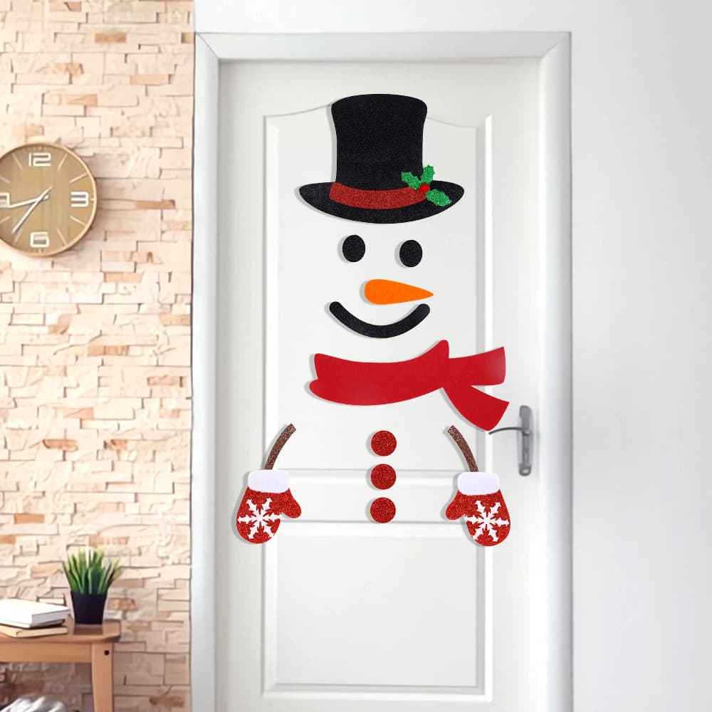 Christmas Felt Reindeer Door Decoration main image 1