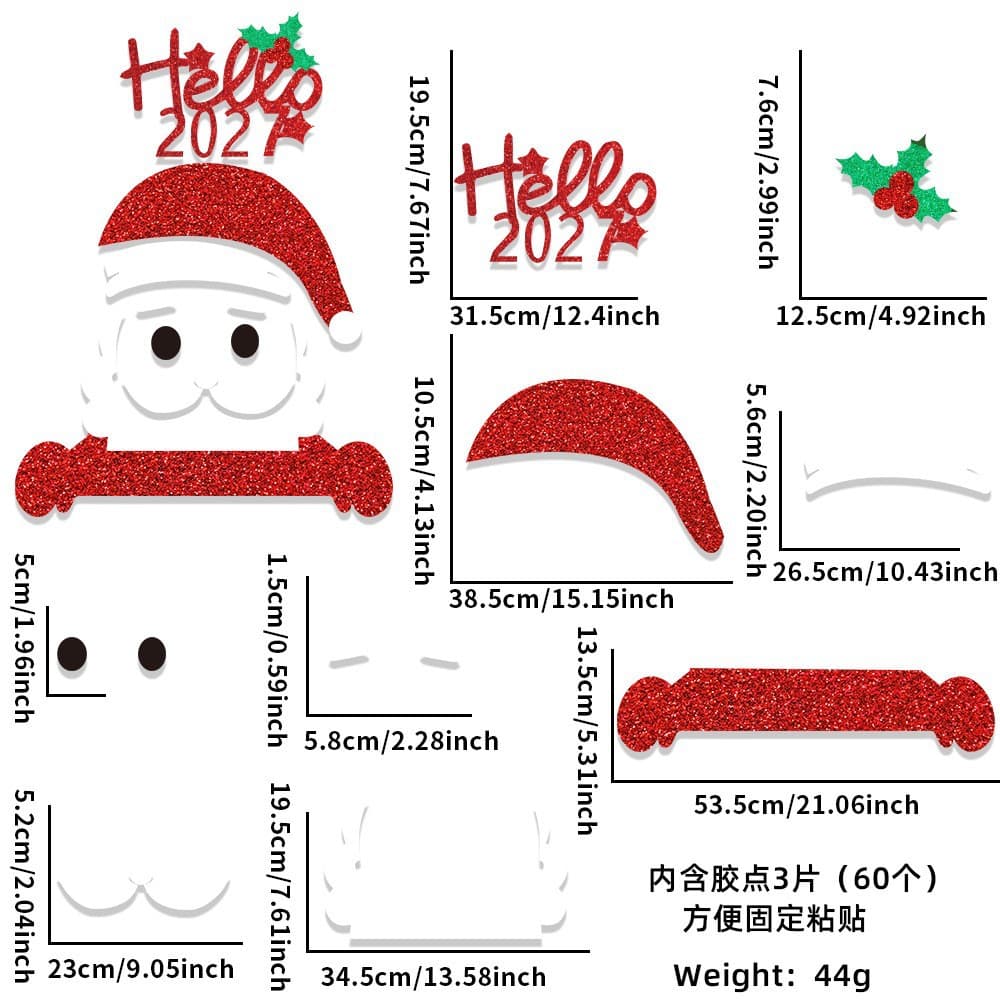 Red Christmas Santa