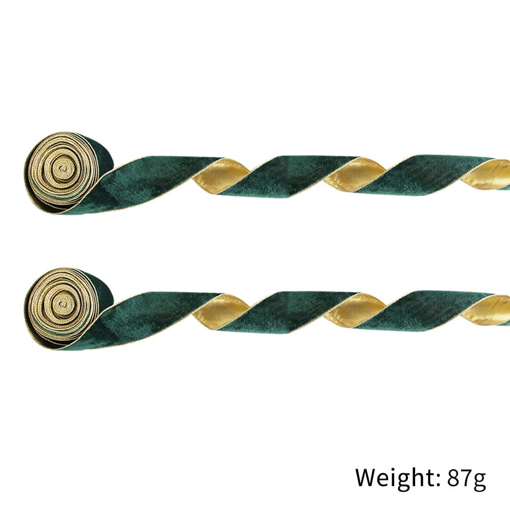 6 m Green Decorative Ribbon
