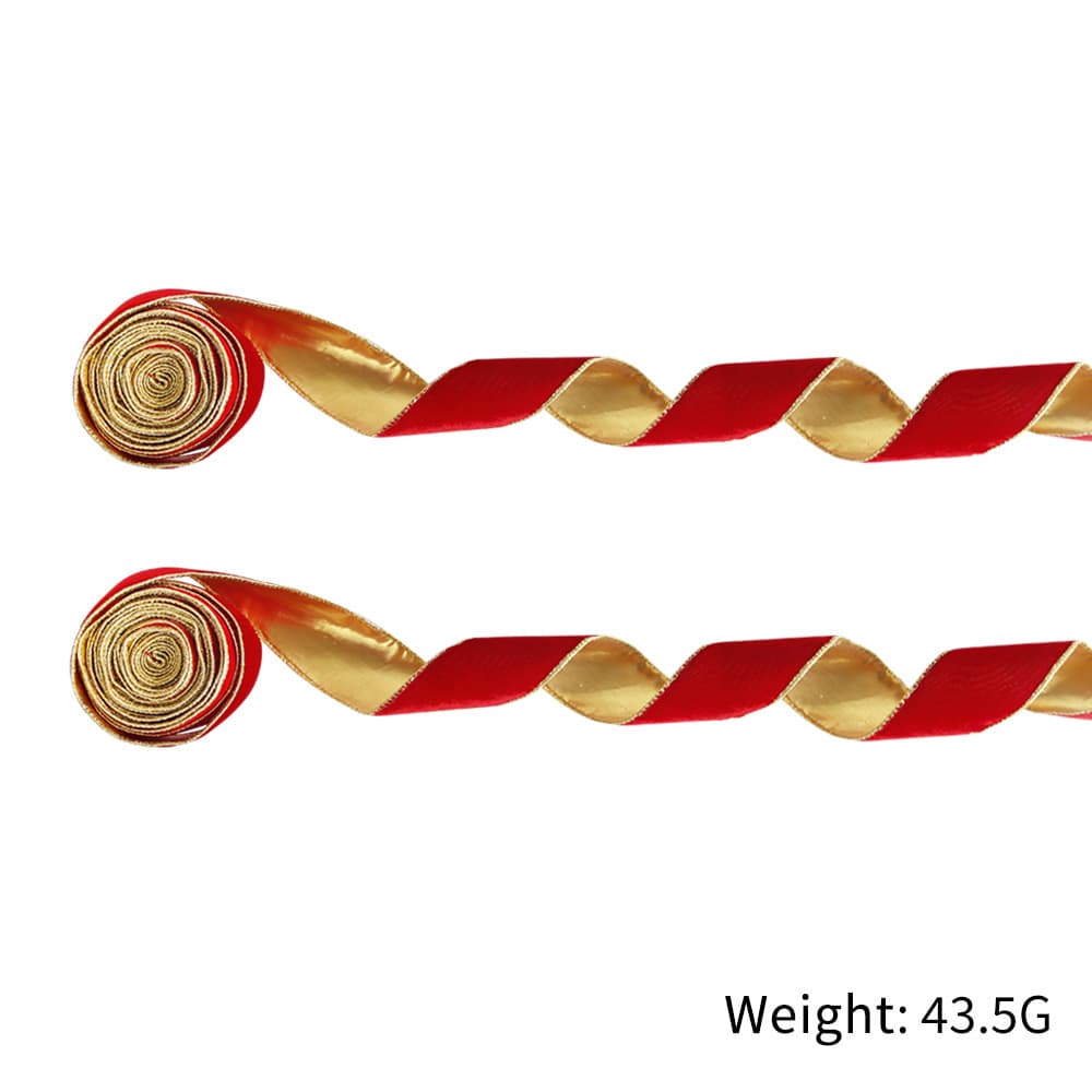3 m Red Decorative Ribbon 2
