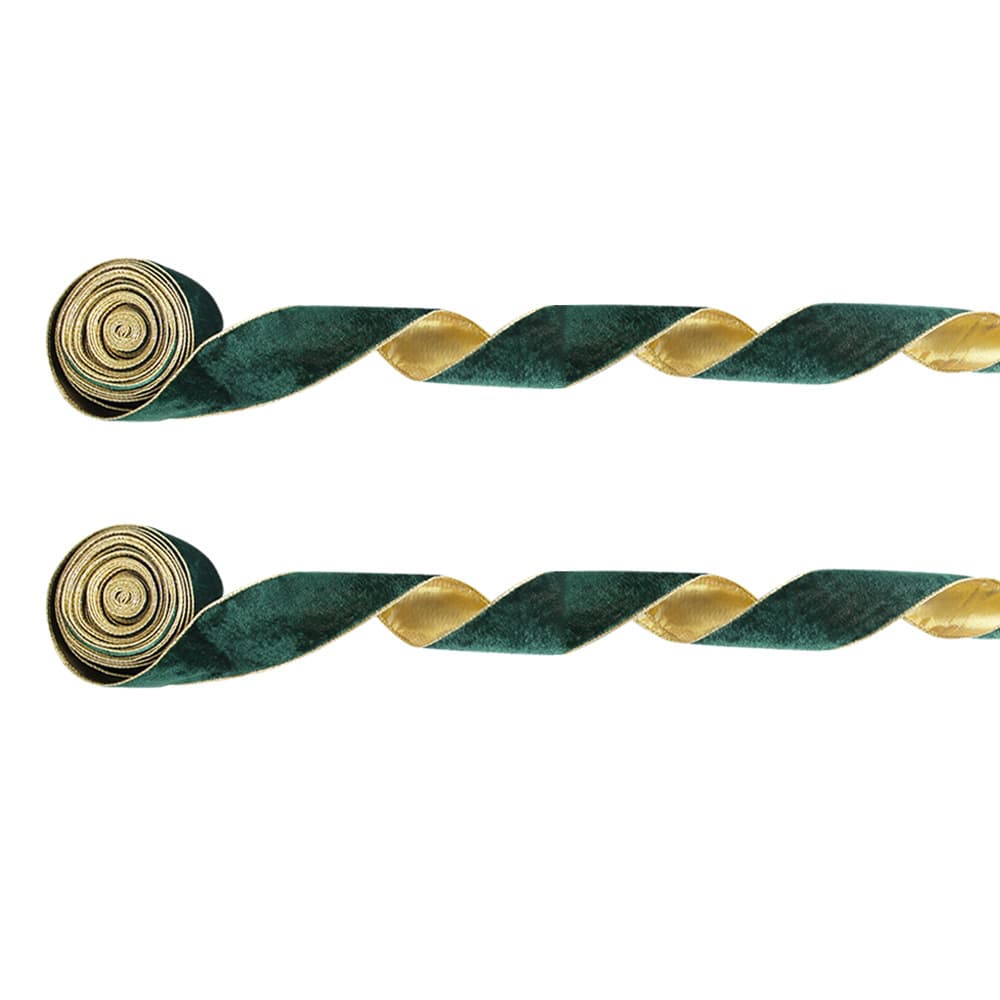 2 m Green Decorative Ribbon