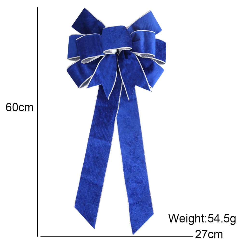 Blue Decorative Bow