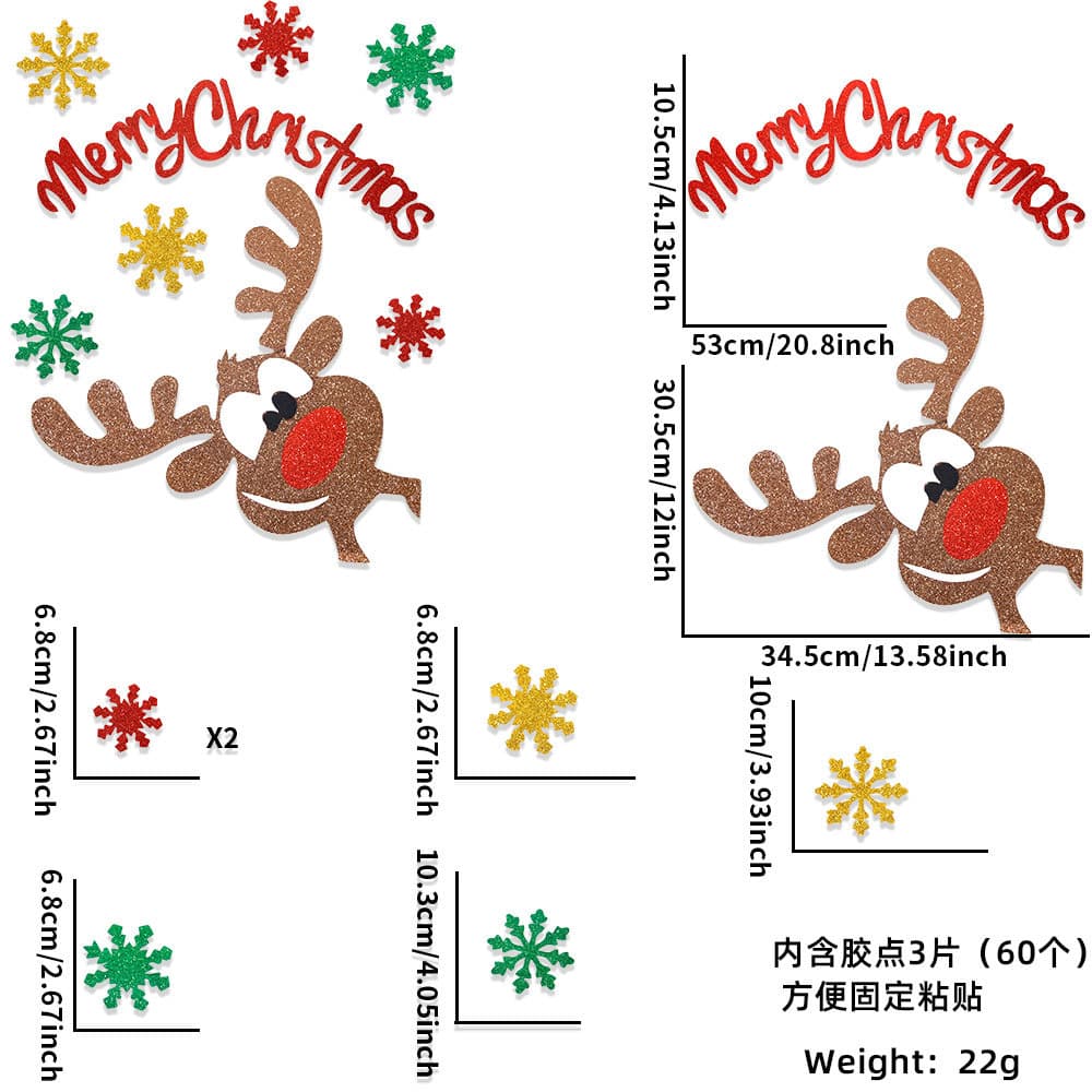 Reindeer Snowflake