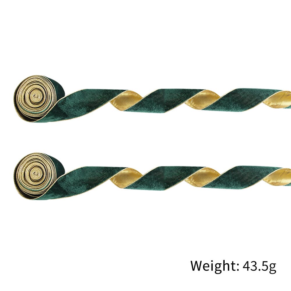 3 m Green Decorative Ribbon