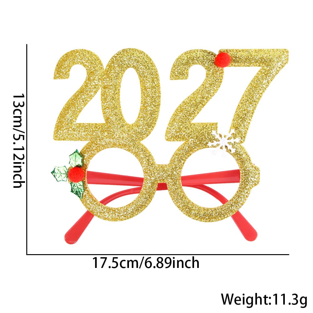 Gold Berry Party Glasses