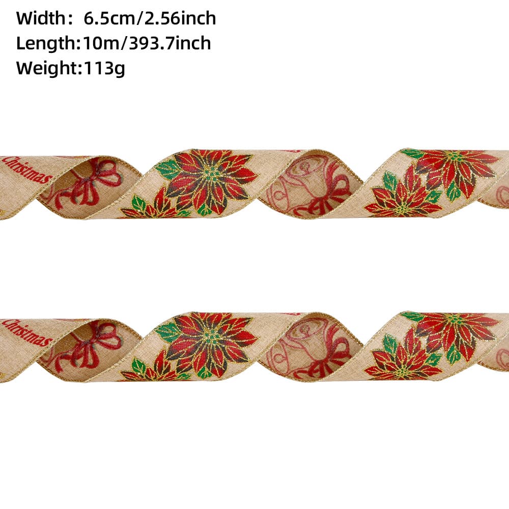 10 m 6.5 cm Red Bell