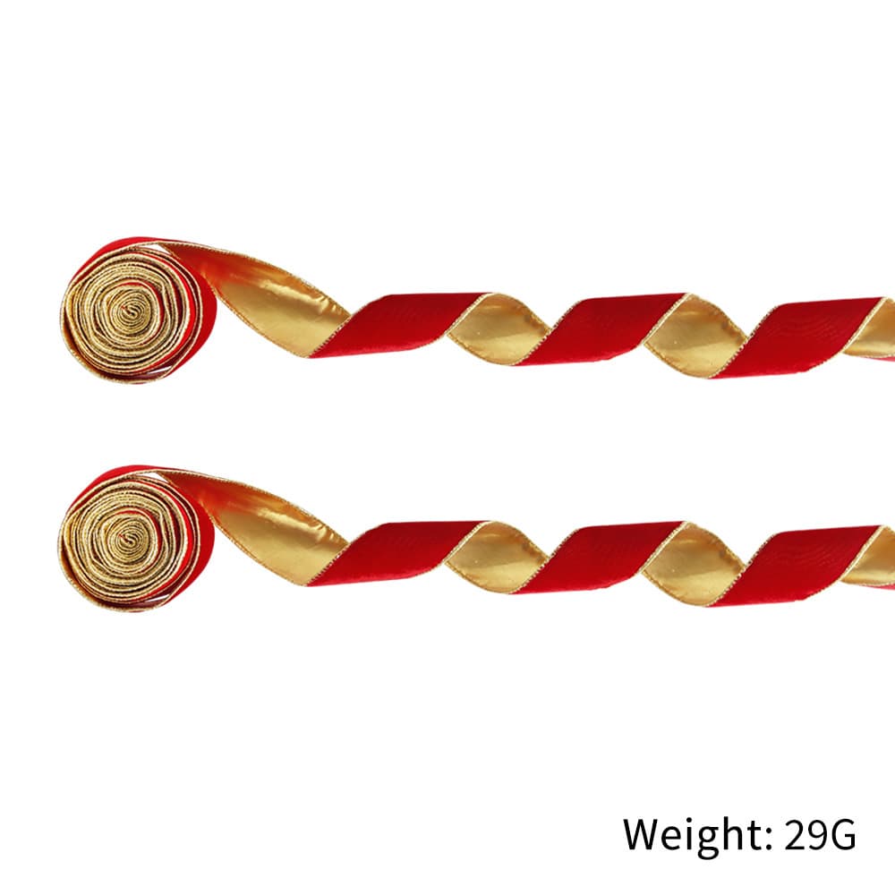 2 m Red Decorative Ribbon